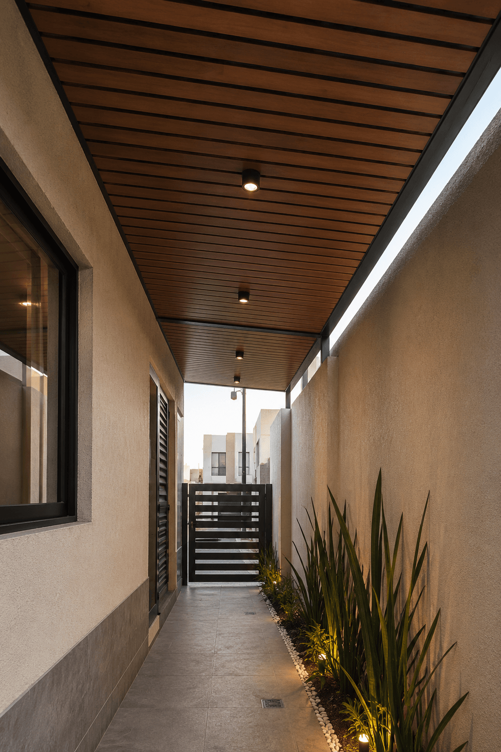 Instalación de deck tipo madera en Cancún